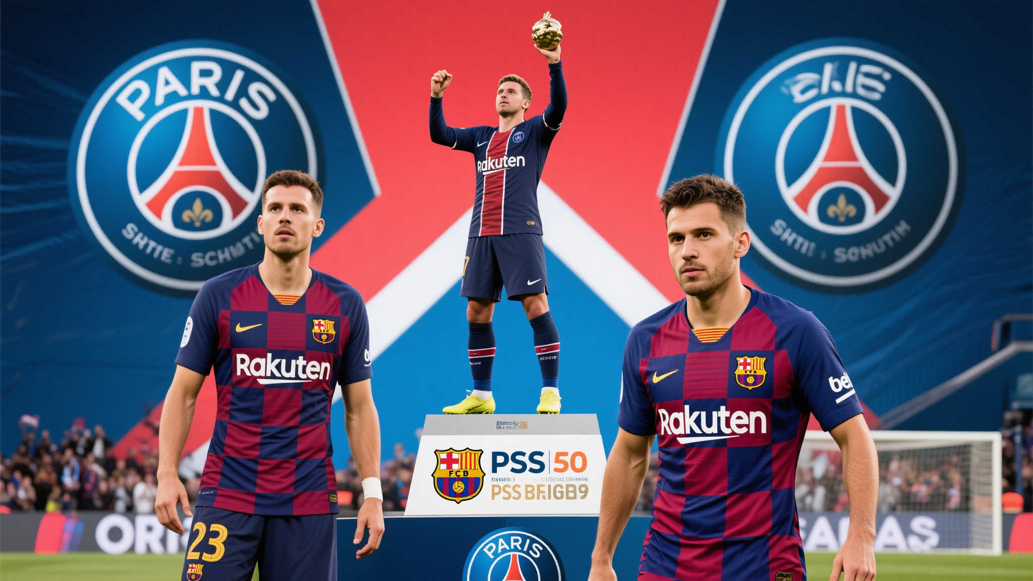 巴黎圣日耳曼问鼎！最新足球俱乐部排名，巴萨跻身前列